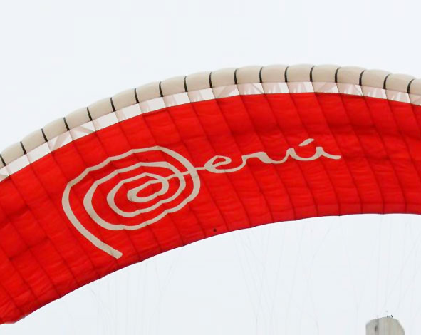 Publicidad Aerea Parapente Lima